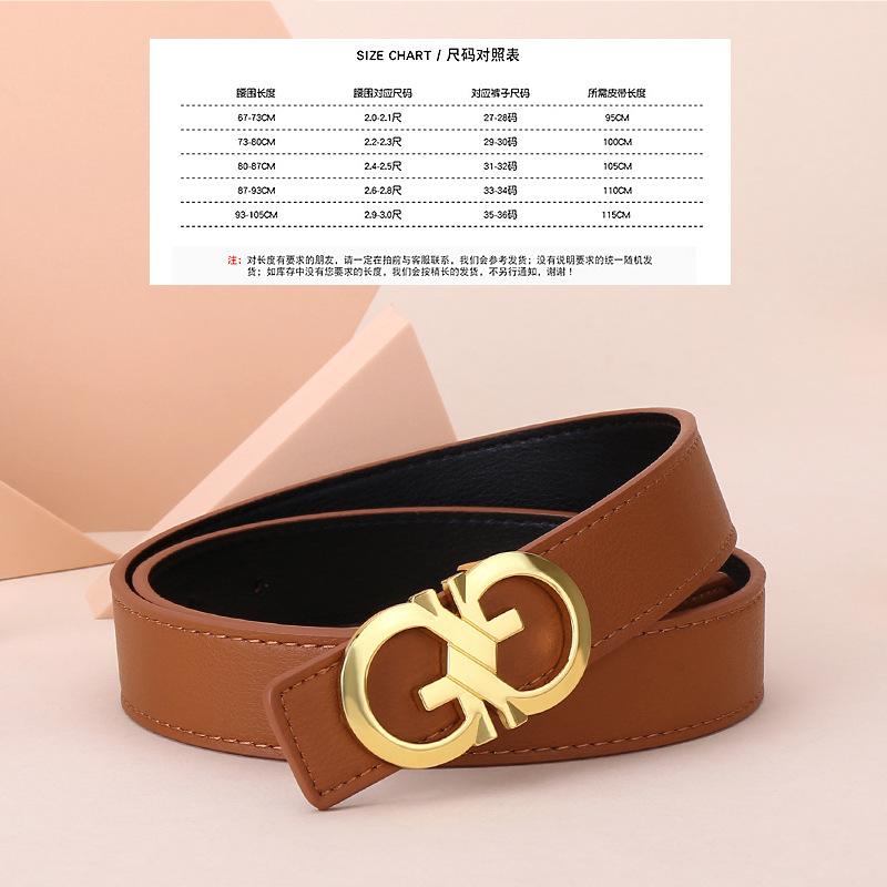 Curea de damă Jeans decorativi de damă cu curea din imitație de piele Cataramă simplă de înaltă calitate cu 8 caractere