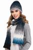 New Jersey Women' Winter Alpaca Set Turquoise Color