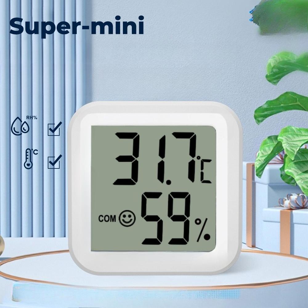 Digital Hygrometer Thermometer Indoor Thermometer Temperature Gauge Mini LCD Weather Station Sensor For Home Room Humidity Meter 2