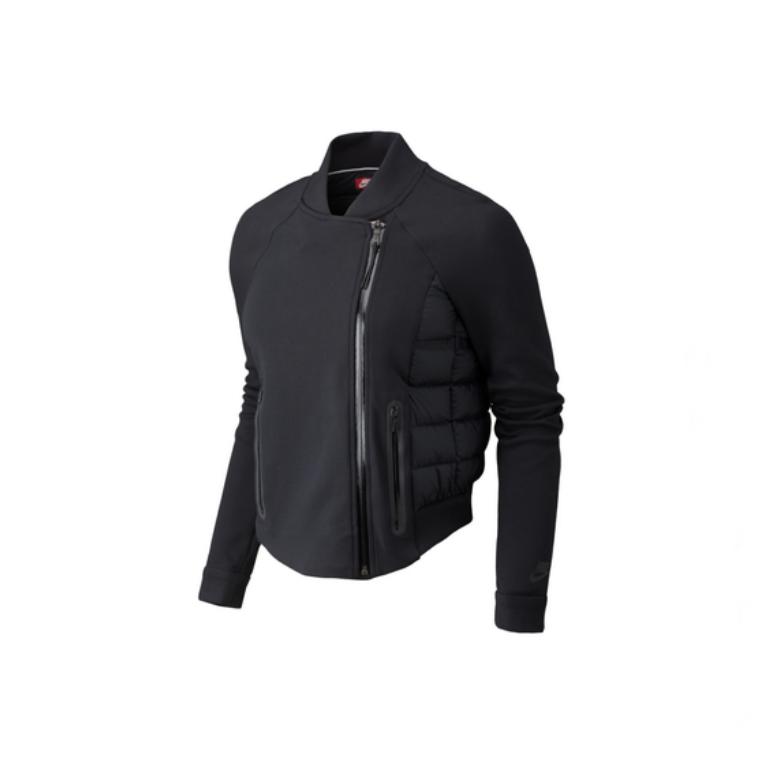 

Nike Куртка пуховая женская теплая повседневная с воротником-стойкой, пух серой утки, верхняя одежда 683939-010 XL