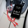 AAACN1 3 In 1 Car Ornament for Alfa Romeo 159 156 147 Mito Telescopic Cable Is Suitable for Apple C Android Mobile Phone Fast Charging