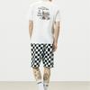 Vans Fun Print Round Neck Short Sleeve T-Shirt Unisex Tops White VN0A5F3LWHT