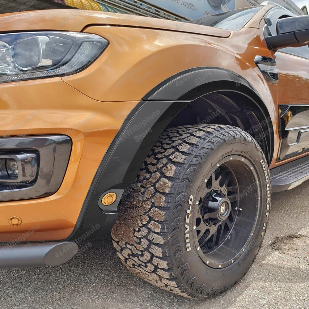 Wheel Arch OEM Fender Flares For Ford Ranger T7 T8 Wildtrak XLT 2015-2018 2019-2025 3INCH Mudguards Auto Part Car Accessories