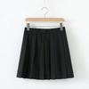 Japanese Academy-Style JK Uniform Set: Women's Short Sleeve Shirt & Pleated Skirt