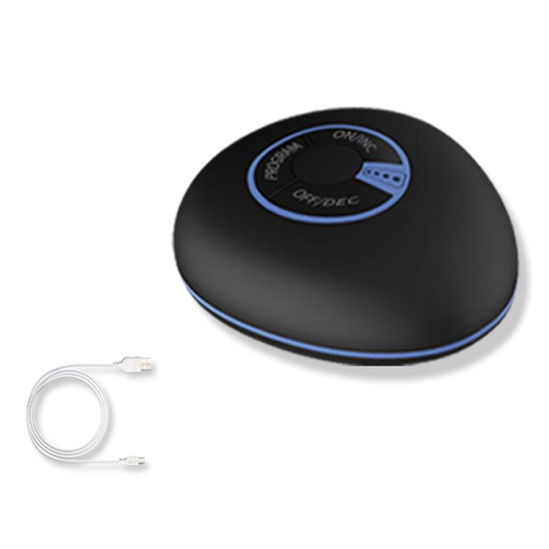 Ferngesteuertes Halswirbelsäulenmassagegerät, intelligenter Mini-Massageaufkleber für den Schulterpuls, dann tragen Sie das Schulter-Nacken- und Rückenmassagegerät