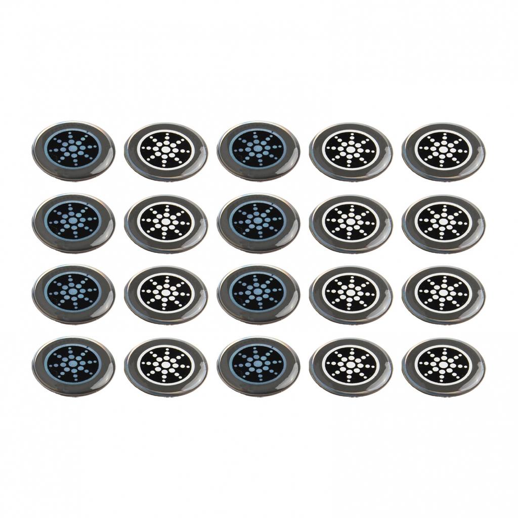 Mobile Phone EMF Protection Stickers 20 Pack for All Electronic Devices