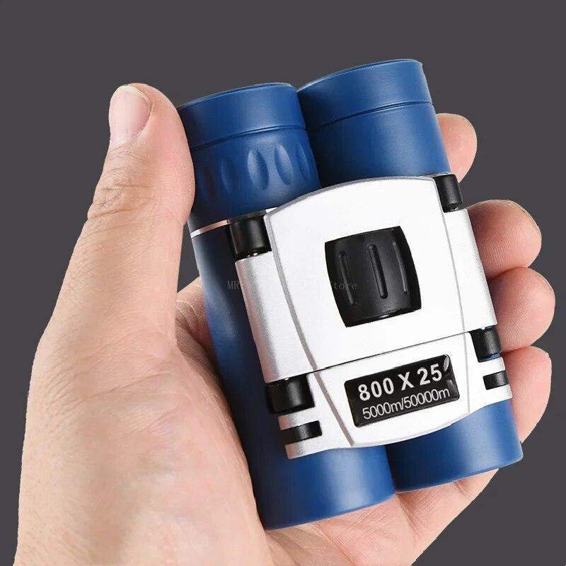 Telescopio portatile 800X25 50000M Potente binocolo a lungo raggio professionale Mini BAK4 Prism IPX4 impermeabile HD Monoculare