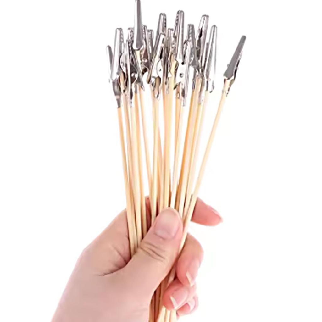 Set di Strumenti per Pittura Modelli 20 Pezzi Pinze a Coccodrillo Metalliche e Base Robusta per Aerografo Modelli Artigianato Pezzi