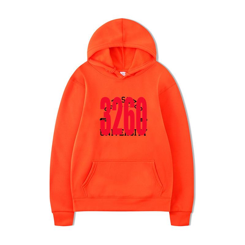 Autumn And Winter Men'S Hooded Sweater Fleece Casual Creativity 3260