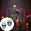 Masque intégral Masque d'extraterrestre Masque d'extraterrestre vert Masques d'extraterrestres Masque d'Halloween amusant Déguisement de Carnaval