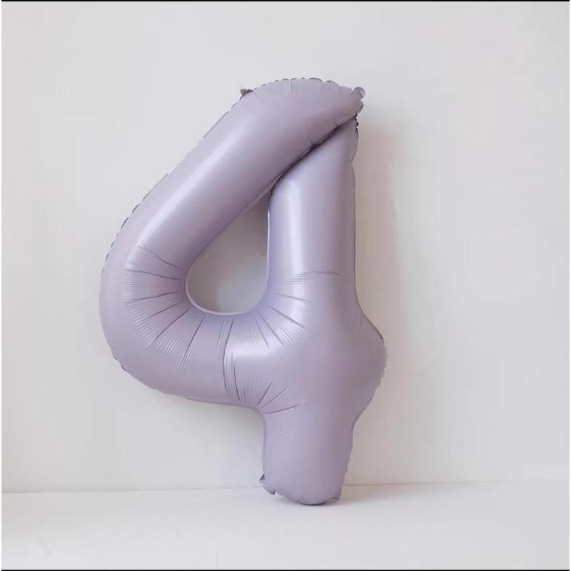 32inch Gold Rose Blue Silver Number Aluminum Film Balloons Digital Baby Shower Christmas Wedding Happy Birthday Party Decoration