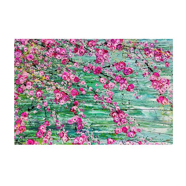

Цветочное настенное искусство Современная картина на холсте Цветочный постер Современные картины Печать для гостиной Домашний декор 21cm×30cm NoFrame