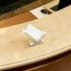 Card Holder With Texture 3D Printed Business Holder, Display Rack, No Burrs Organizer Inclined Design Stand for Office Desk Accessory Durable Case