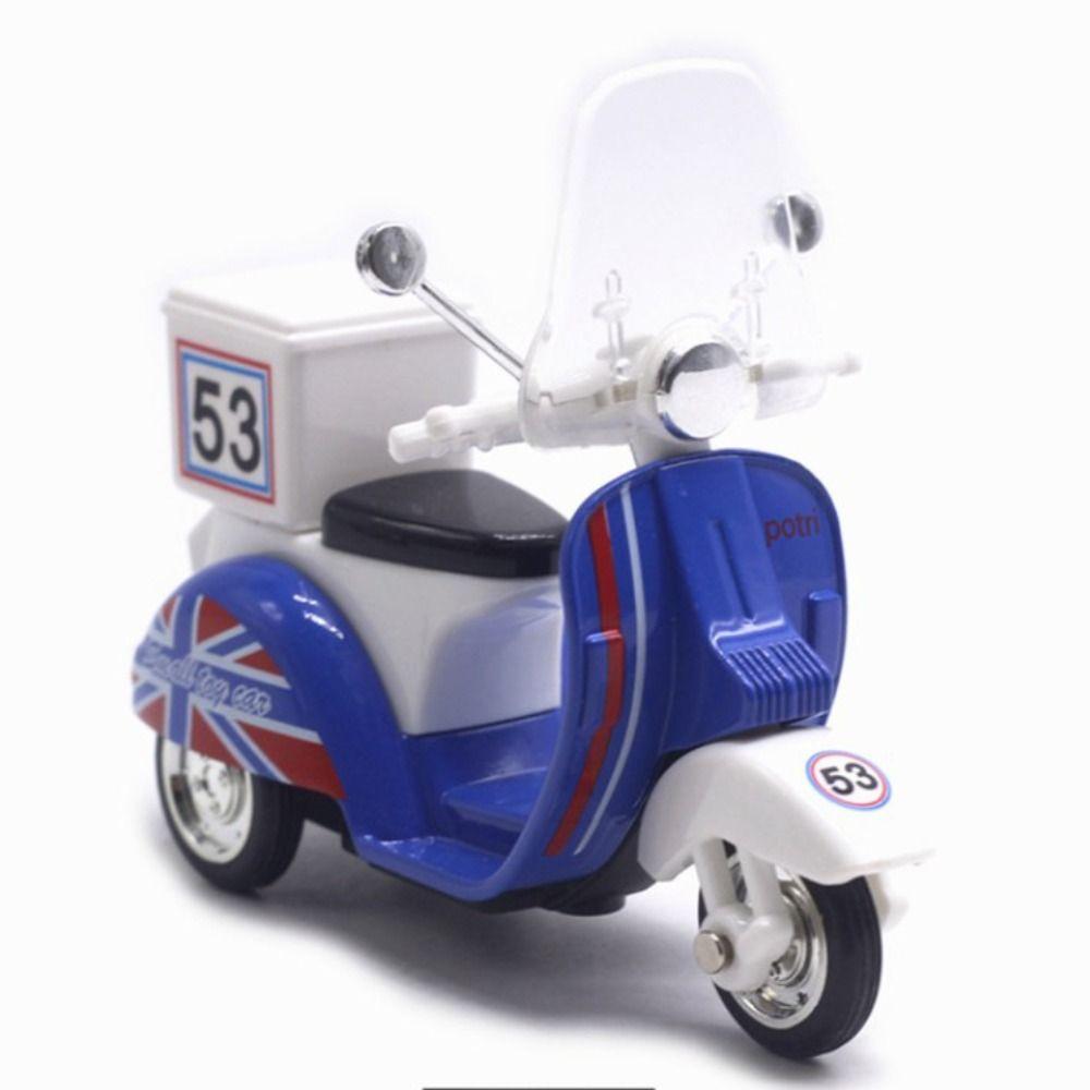 

Литые модели Транспорт Модель Мотоцикла Игрушка Инерционная Детская Игрушка Машинка Оттягивающаяся Мотоцикл Домашнее Украшение синий