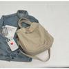Canvas Large-capacity Bag 2024 New Korean Version Handbag Bag Large Bag Shoulder Leisure Student Bag