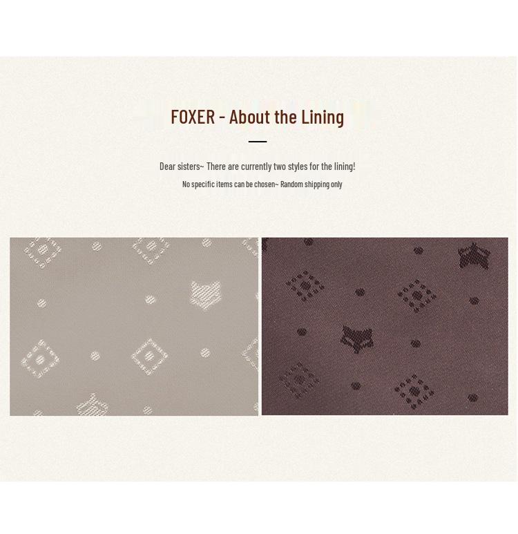 FOXER Golden Fox Women's Printed Crossbody Phone Bag with Chain