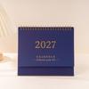Standing 2027 Desktop Desk Calendar Foldable Flip Calendar Table Calendar  Table Decorations