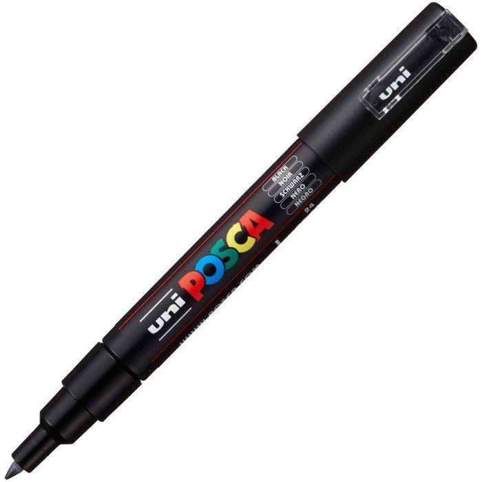 BLACK MARKER EXTRA FINE TIP 0.7/1MM Black