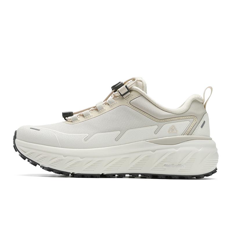 Fila Explorer 1+ Versatile Sports Minimalist Fashion Personality Shock Absorbing Durable Low Top Running Shoes Women Sneaker Sand-Brown A12W511222FBS