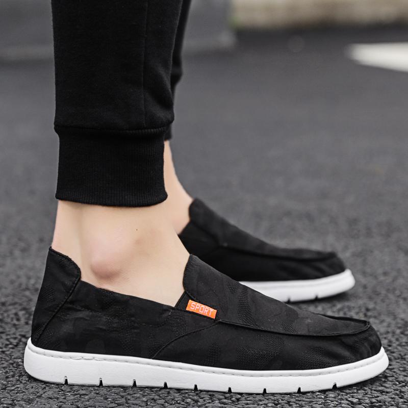 Pánské Boty Letní Plátěné Boty Prodyšné Pohodlné Outdoor Nazouváky Vycházkové tenisky Klasické mokasíny Pro muže