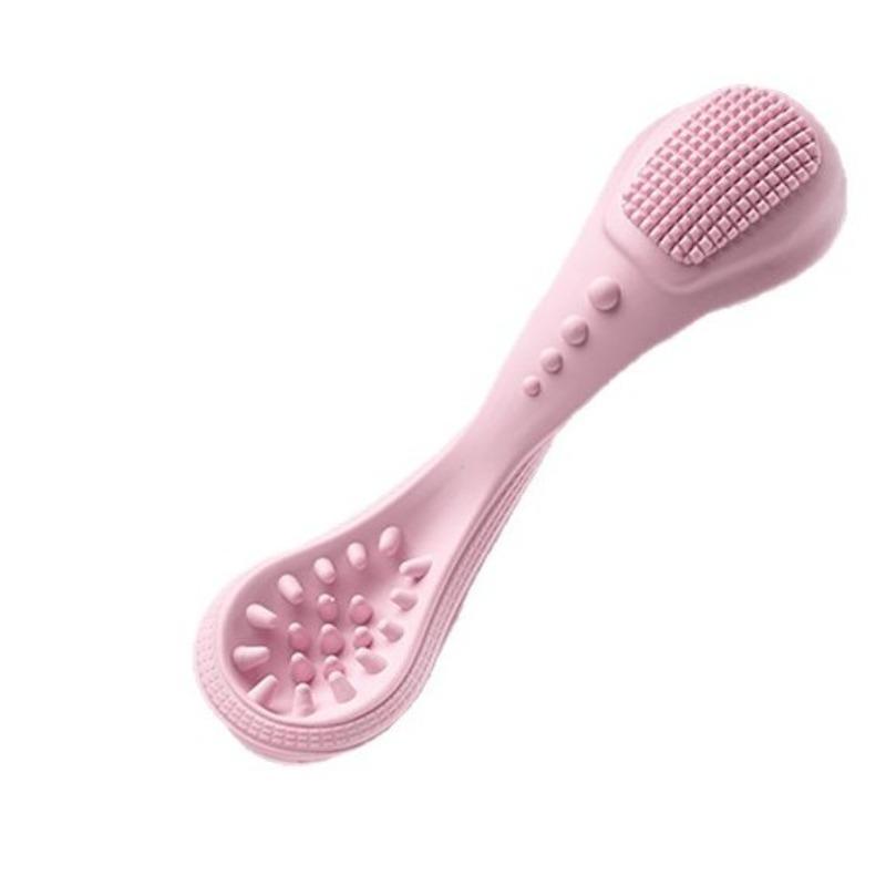Dog Tooth-cleaning Toy Spoon, Medium-sized Dog Self-entertainment Toy, Natural Rubber Toy That Can't Be Chewed Through
