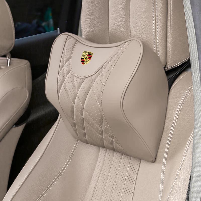 Porsche Cayenne, Macan, Panamera, 911/718 Car Headrest & Lumbar Support Cushions