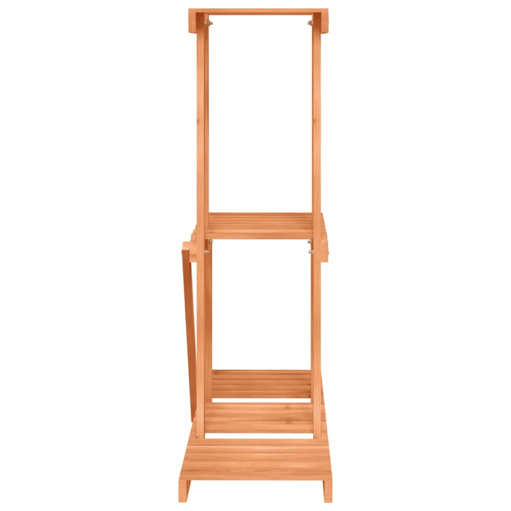 Vidaxl Flower Stand, 81X25X75.5 Cm, Solid Fir Wood