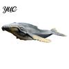 Educational Ocean Animal Toys Realistic Whale Model, Marine Creature Figurines, Beluga, Orca, Blue Whale, Gray Collectible Sea Life Figures