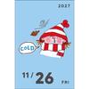 Greeting Life 2027 Calendar Coco-chan Mini Daily Flip C-1775-RY