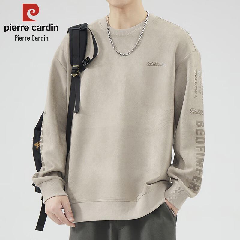 Pierre Cardin Men's Loose-Fit Crewneck Sweatshirt