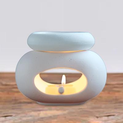 Essential Oil Burner Decorative Ceramic Oil Diffuser Tabletop Essential Oil Warmer Versatile Aroma Burner for Yoga Home Bedroom