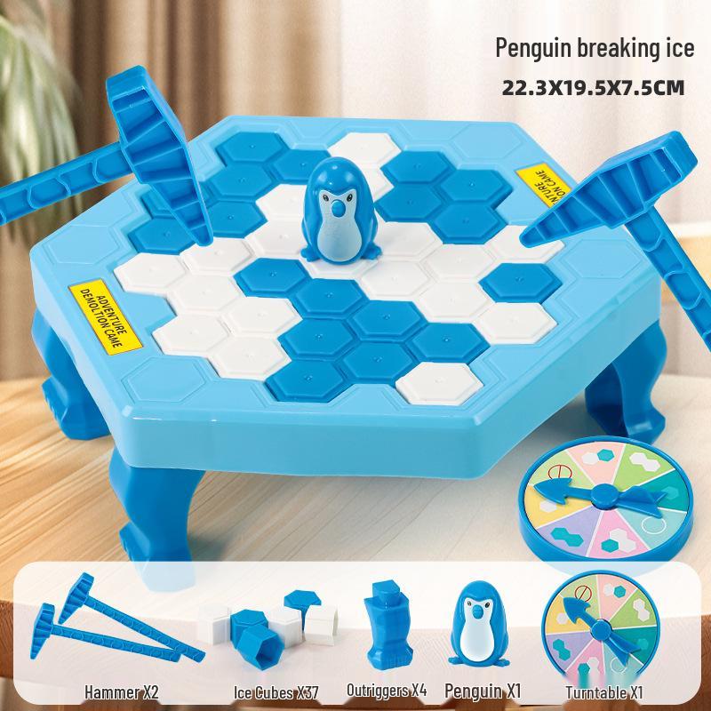 

Penguin Icebreaker: Parent-Child Interactive Table Game for Two Players