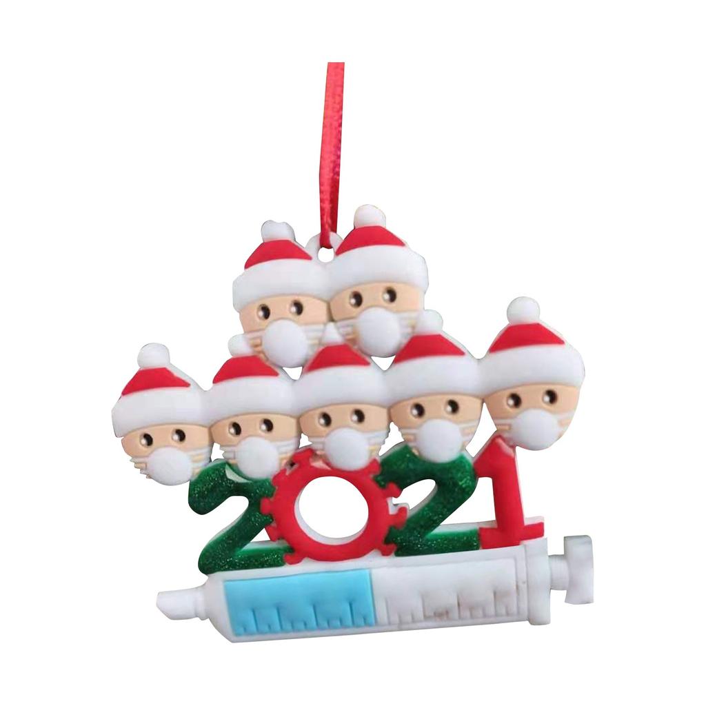 Personalised Family Christmas Xmas Tree Bauble Decoration Ornament  Family 2021 Christmas Holiday Decorations