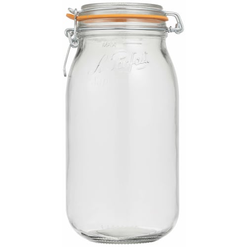 Le Parfait Glass Vocal Jar, 2L, Storage Container, 960510