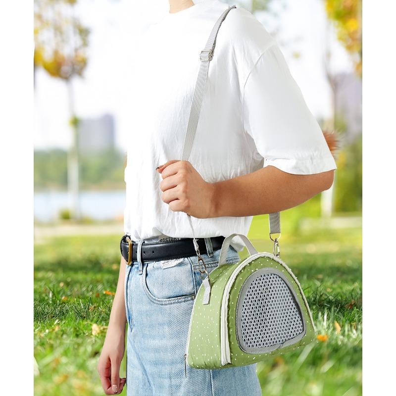 Hamstertasche Eichhörnchen Mitnahmetasche Igel Ausgeh-Tasche Honigtasche Huhn Vier Jahreszeiten Outdoor Eidechse Haustier Schräge Umhängetasche