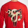 Nike Year Of The Mamba Limited Edition Casual Fashion Long Sleeve T-Shirt Men Tops Red IB0242-657
