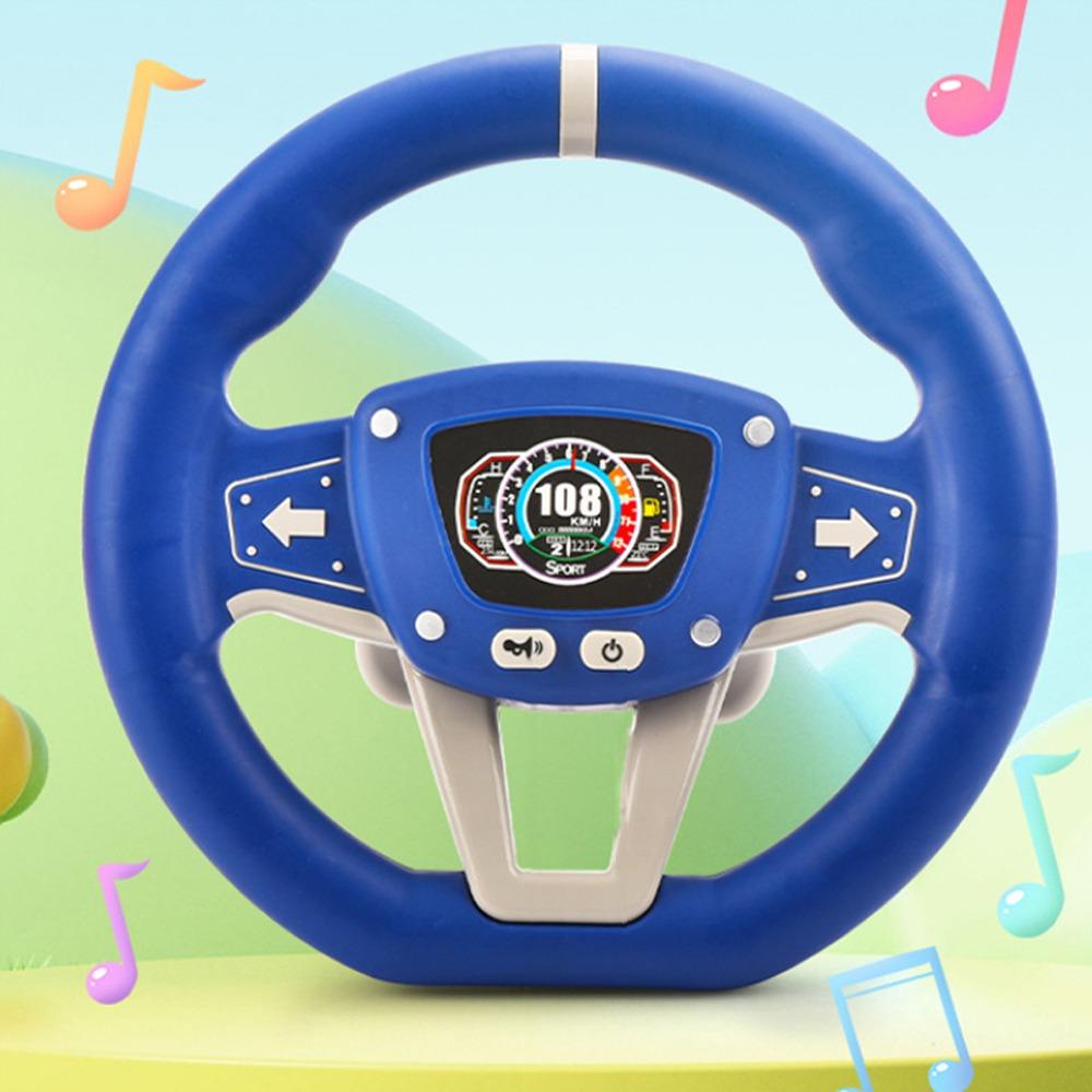 Montessori Copilot Steering Wheel Multi Functional Simulate Driving Car Toy  Outdoor Toys