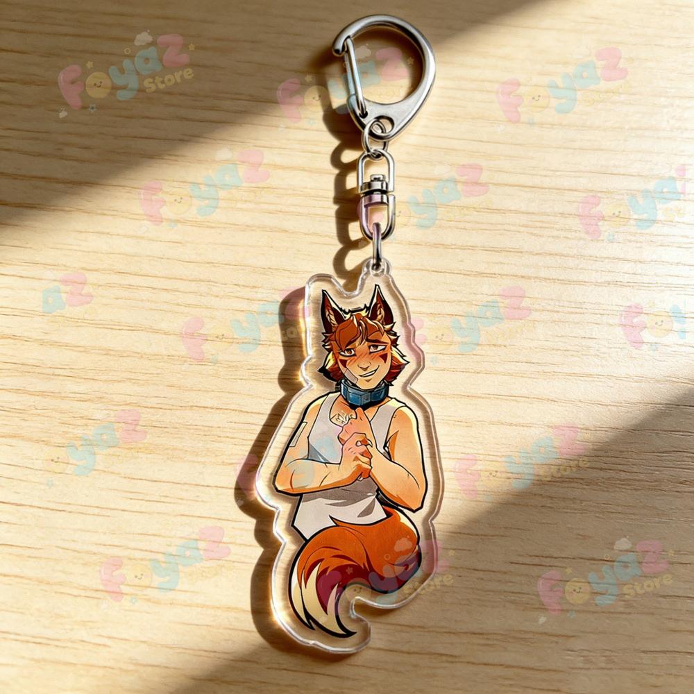 Anime YKMET Keychain Accessories Bag Keyrings Jewelry Manga Fans Gifts