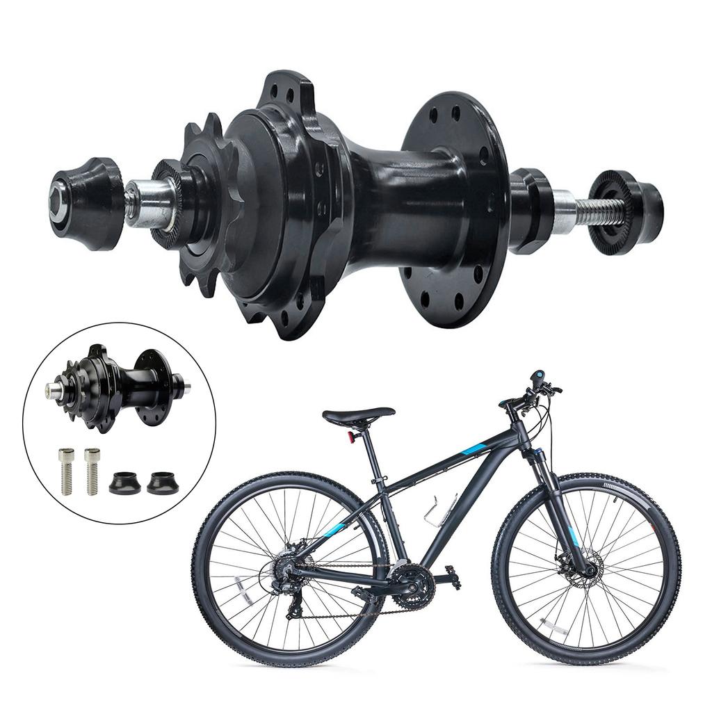 85mm Cycling Rear Hub with 20 Spoke Hole, Aluminum Alloys Mountain Bicycles Wheel Accessory for Disc Brake Hub Systems