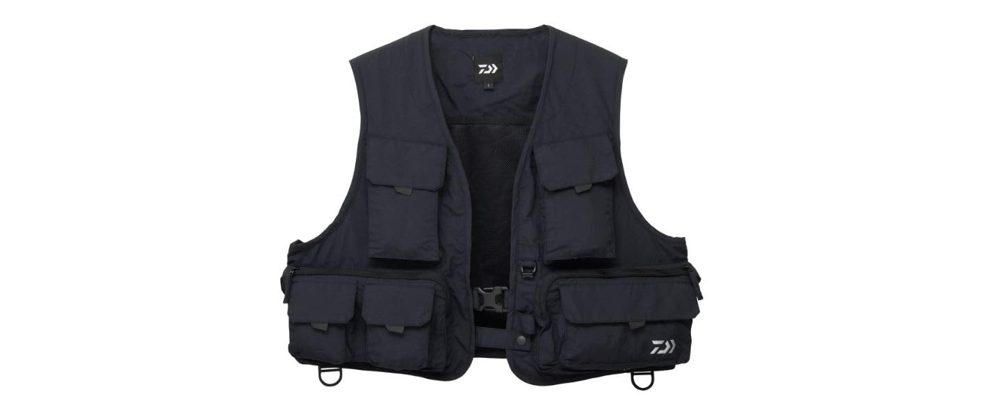 

Daiwa Рыболовный жилет черный 2XL DV-3425 чёрный