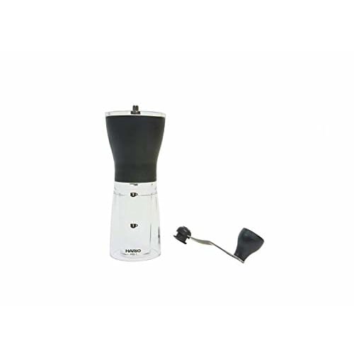 HARIO Coffee Mill Transparent Black Hand Grind Ceramic Slim Present Gift Present MSS-1TB