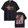 Pop Star Hannah Montana 20Th Anniversary Logo T Shirts Men Women Fashion Hip Hop Vintage Casual High Quality Tshirts Streetwear