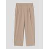 Poly Crepe Easy Pants Beige