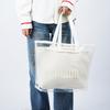 New PUMA Polyurethane Tote Bag Shopping Bag Shoulder Bag Handbag Regular Women's Ivory White 076116-07