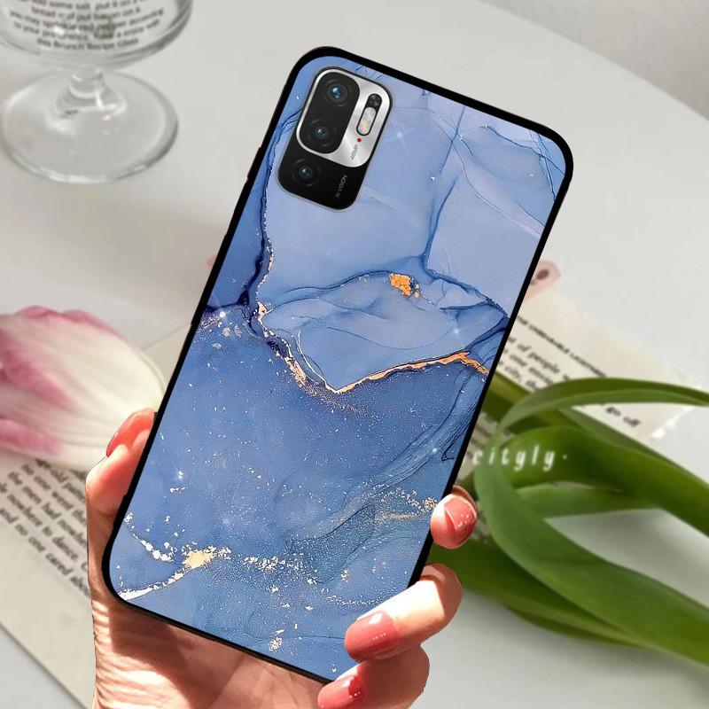 Für Redmi Note 10 5G Hülle M2103K19C Tier Silikon Weiches TPU Handyhüllen Für Xiaomi Poco M3 Pro 5G Stoßfest Bumper Fundas