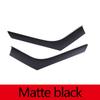 For Land Rover Range Rover Evoque 2012-2018 ABS Carbon fiber/Silver Car Center Control Side Trim Strip Sticker Car Accessories