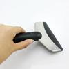 Stainless Steel Long Handle Car Defrosting Shovel for Winter Defrosting and Scraping. Black Curved Handle Snow Scraper for Cars