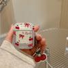 Wireless Earbuds Case Cover with Cute Polka Dot for Earphones