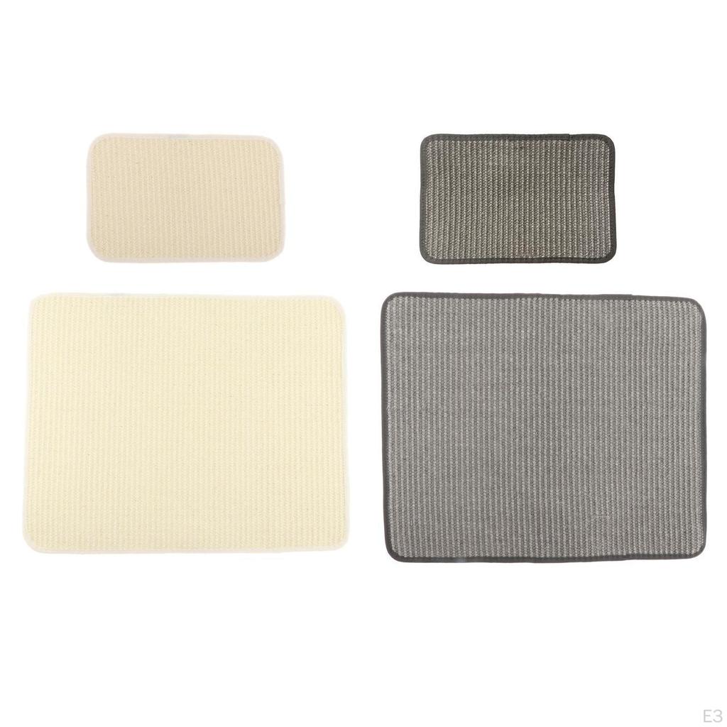 Cat Scratch Guards Mat Scratching Pad Scratcher for Couch Playing Kitten Grinding
