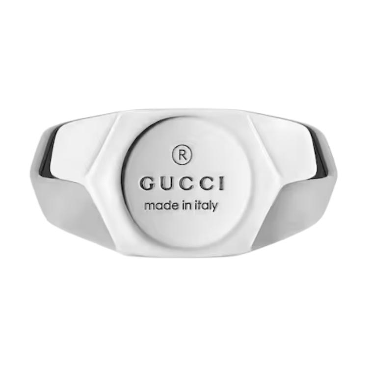 Gucci Markenringe 925er Sterlingsilber Unisex Silber 779162-J8400-8106